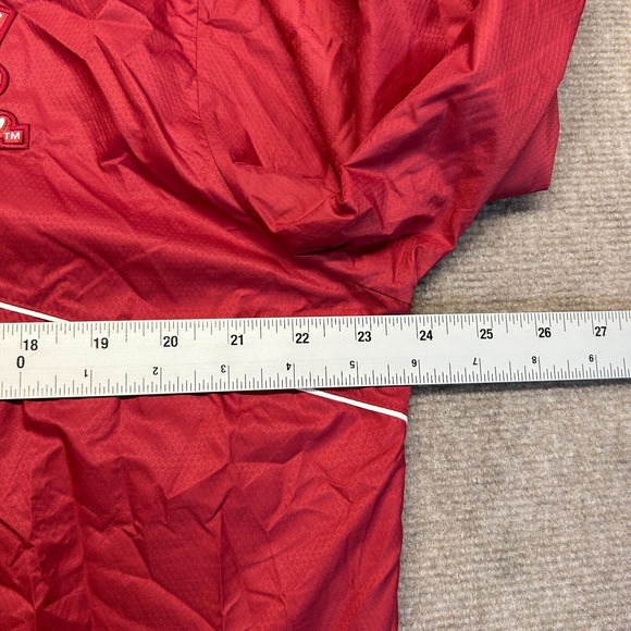 Alabama Crimson Tide Nike Pullover Windbreaker Men Small Long Sleeve 1/4 Zip NEW - Picture 8 of 12